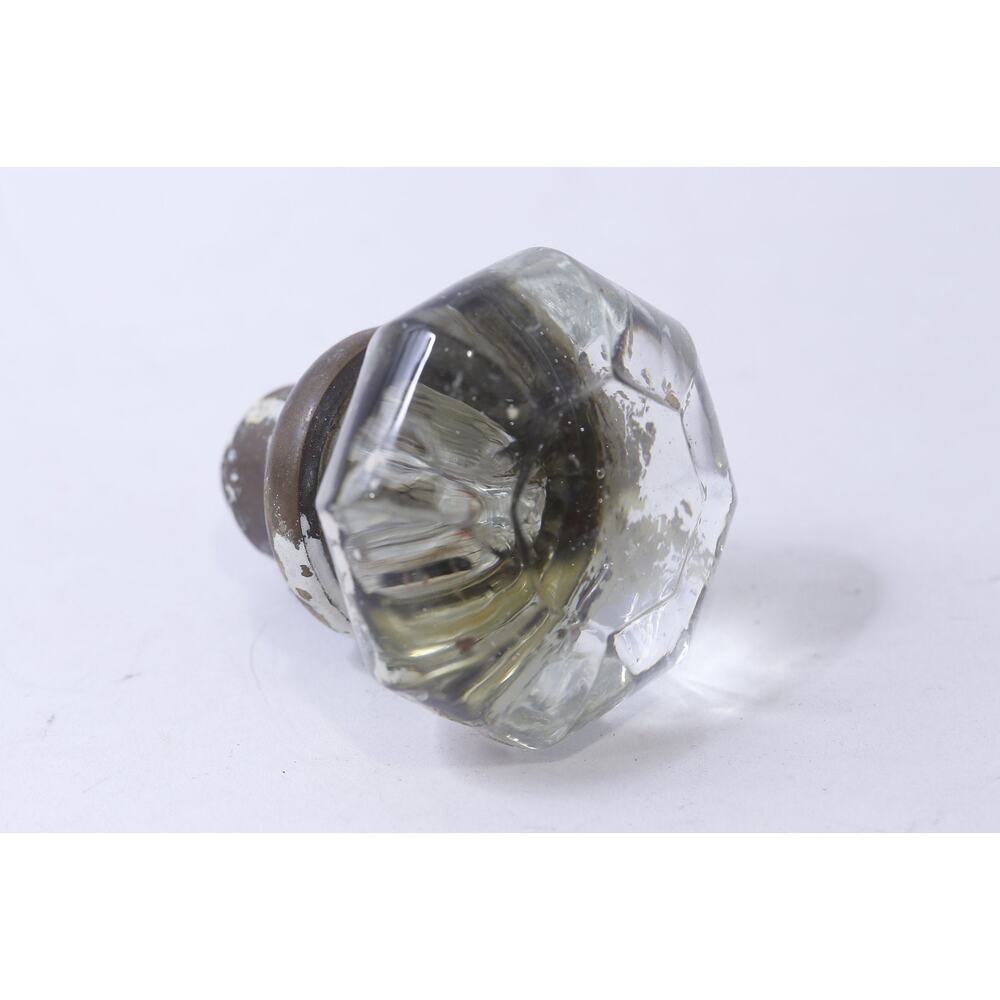 Large Glass Doorknob, Used Condition, Classic, Ornate, Decorative, Crystal,